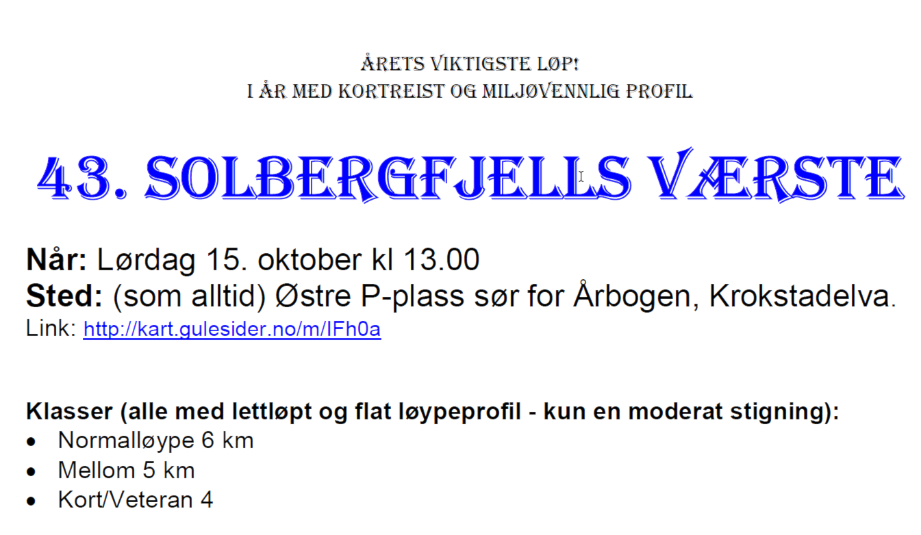 Solbergfjells Værste